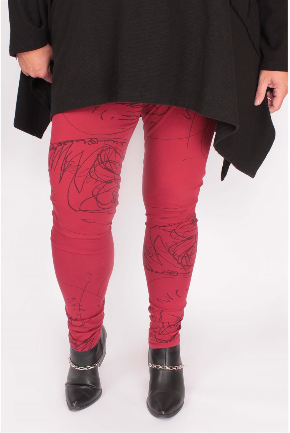 Leggings Rouge Grizas